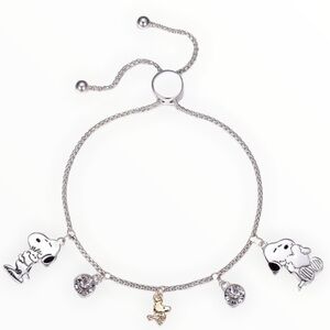 Peanuts Snoopy & Woodstock Bolo Adjustable Bracelet